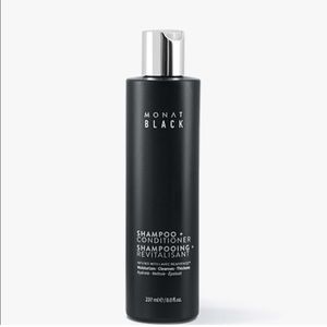 Monat black shampoo + conditioner in one